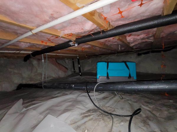 Crawl Space Water Remediation in Pickerington